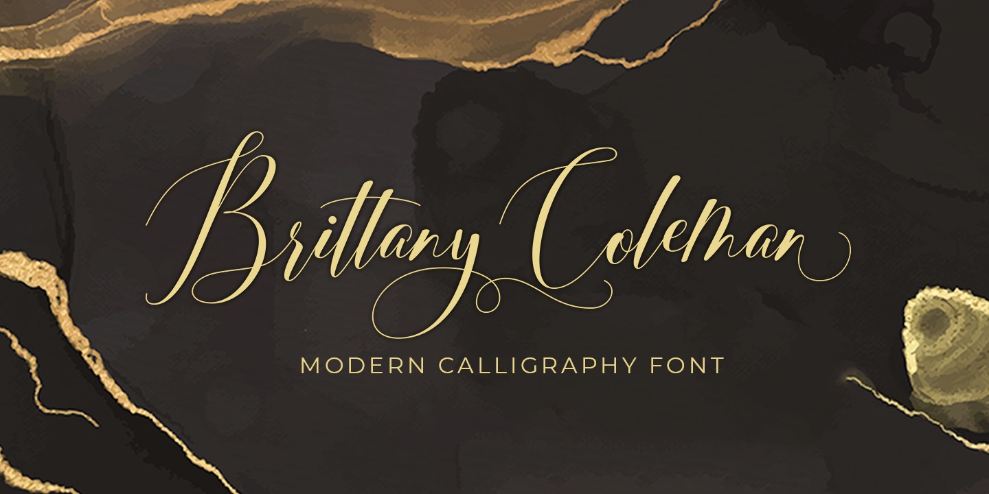 Font Brittany Coleman